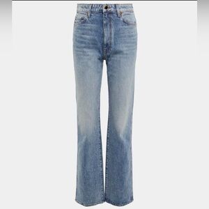 KHAITE Straight Leg Danielle Light wash Jeans